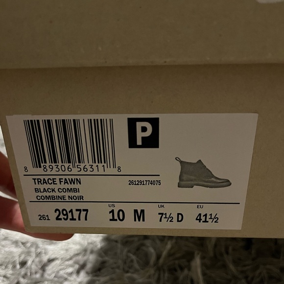 Clarks Trace Fawn Black Combo, size 10M - Picture 3 of 6